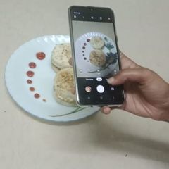 A picture of Idli burger.