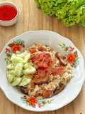 Nasi Lapchiong Jamur dg Rice Cooker (non halal)