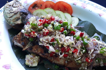 Anti Ribet, Memasak Caru bakar sambal matah Yang Sederhana