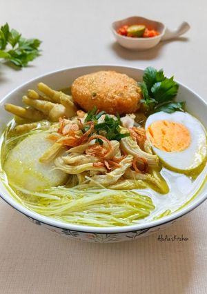 Foto resep Soto Ayam Bumbu Kuning ala Ibu