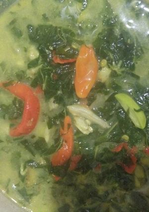 Foto resep daun singkong ikan teri