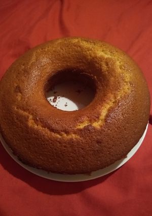 Una foto de Bizcochuelo fácil, práctico y rico para el mate