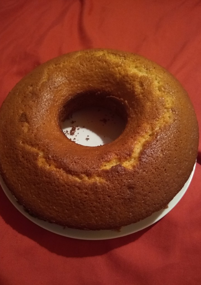 Una foto de Bizcochuelo fácil, práctico y rico para el mate