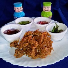 Spicy Bajara Onion Pakoda A picture of Spicy Bajara Onion Pakoda.