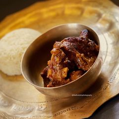 A picture of Mutton curry.