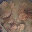Carne en salsa de almendras