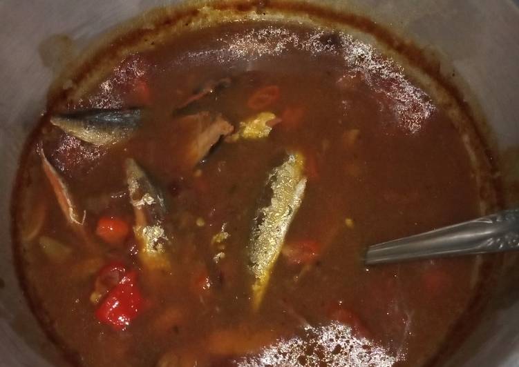 Pindang pedas saus tiram