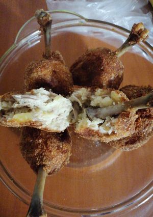 Rántott csirkecomb, kicsit másképp 😋 recept fotója