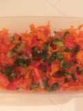 Ensalada 🥗 de Tomate 🍅 y Zanahoria 🥕