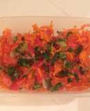 Ensalada 🥗 de Tomate 🍅 y Zanahoria 🥕