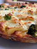 Fritata, omellete telur kentang Italia dengan feta cheese