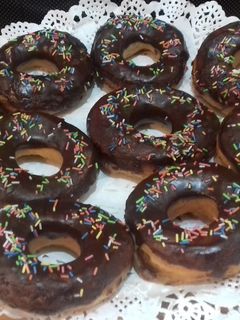 Amerikai csokis fánk recept fotója