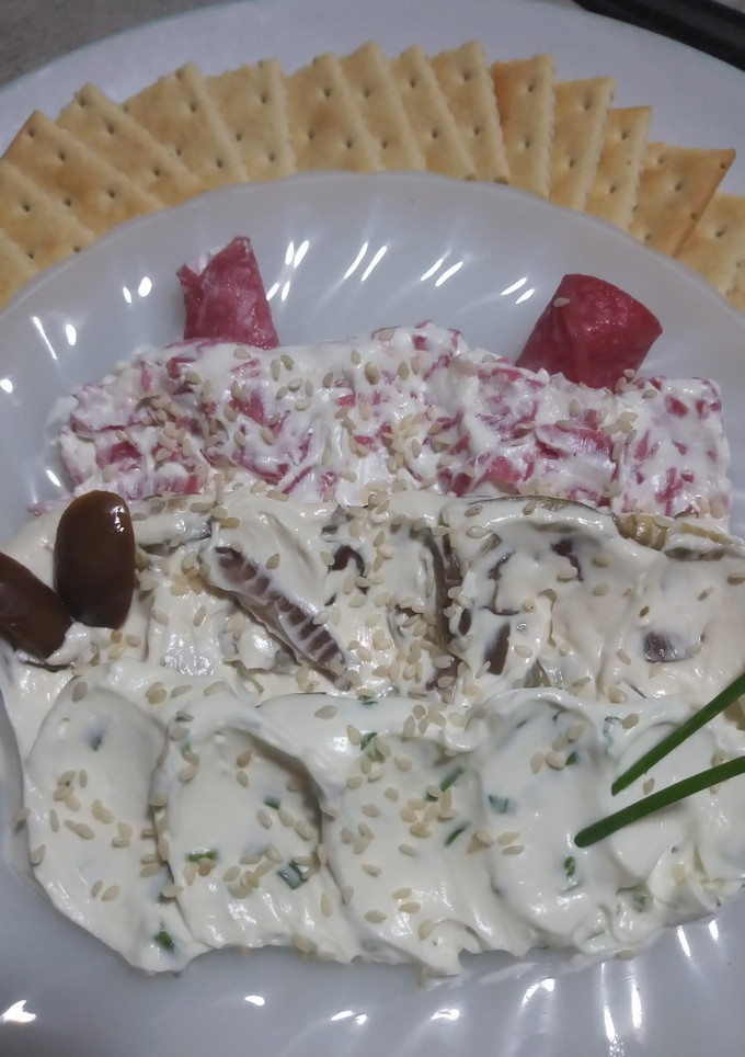 Una foto de Queso en tres sabores