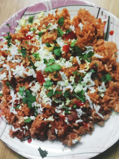 फ्राइड राइस विद एग(fried rice with egg recipe in hindi) रेसिपी मुख्य फोटो