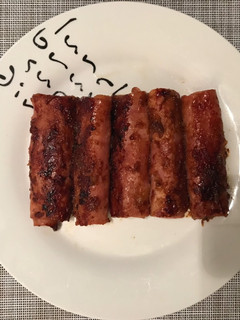 Una foto de Jamón rollito con puerro