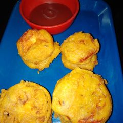 A picture of Tomato Fritters.