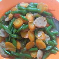 Tumis buncis, baso dan wortel রেসিপির প্রধান ছবি
