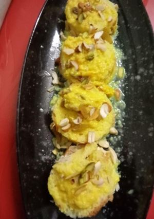 A picture of Instant rasmalai.