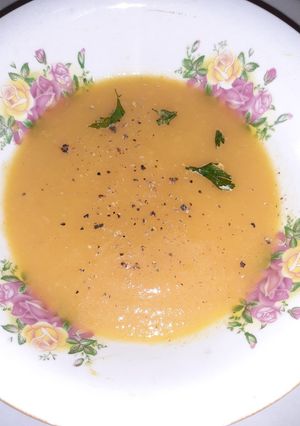 O poză a rețetei Supa crema de legume.