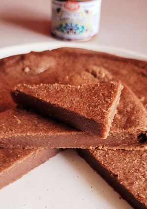 Une photo de Gâteau au chocolat et crème de marron
