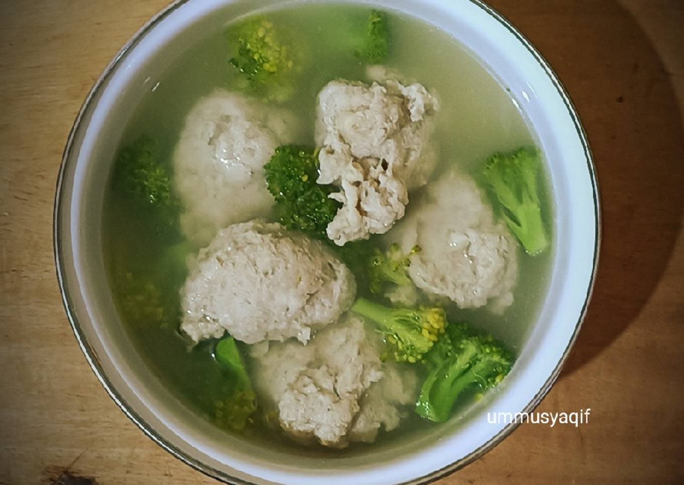 Sup Baso Ayam Teri Medan (MPASI)