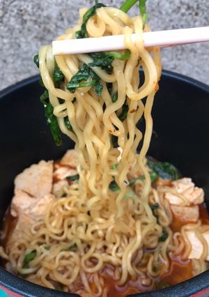 Foto resep Ramyeon Tofu ala Korea (Ramen/Ramyun Korea)