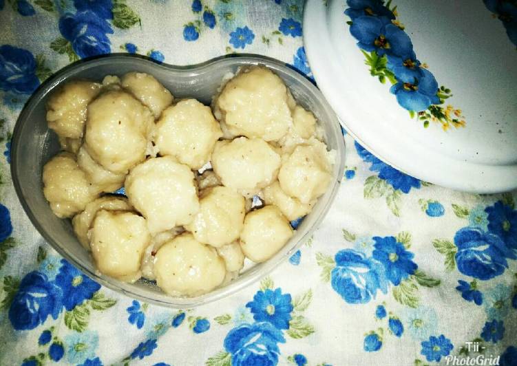 Bahan-bahan Bakso Ikan Patin super simple Sederhana dan Mudah Dibuat