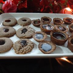 A picture of Chocolate biscuits.