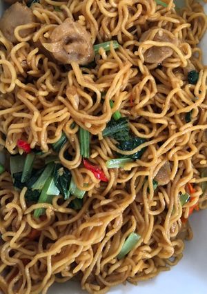 Foto resep Mie goreng baso
