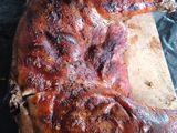 Lechón asado a la parrilla