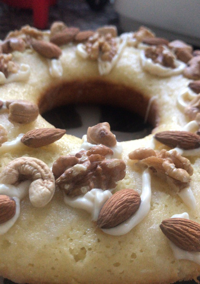 Una foto de Rosca de Pascua fácil sin levadura