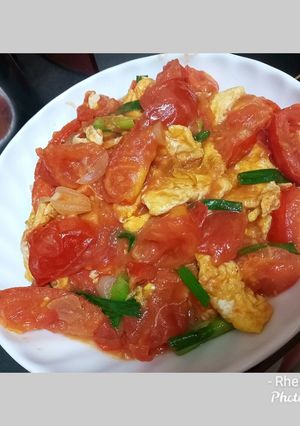 Foto resep Tomat tumis telur