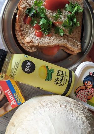 A picture of Healthy weekend breakfast!.