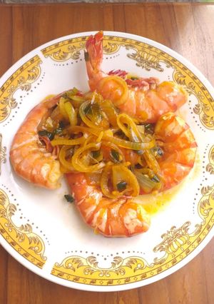 Foto resep Udang saus mentega