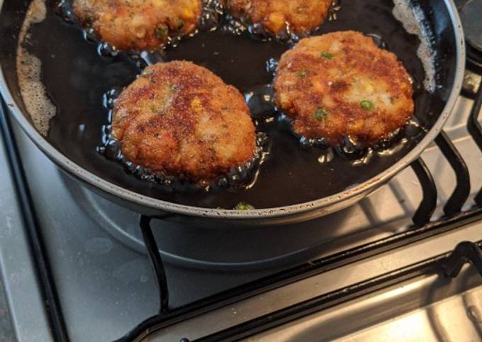 Steps to Prepare Favorite Vegetable and potato patties