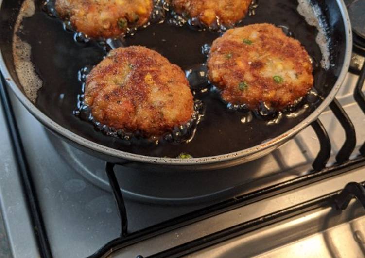 Recipe of Any-night-of-the-week Vegetable and potato patties