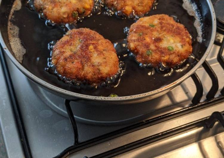 Recipe of Perfect Vegetable and potato patties