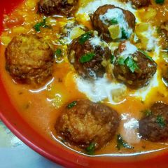 A picture of Lauki malayi kofta.