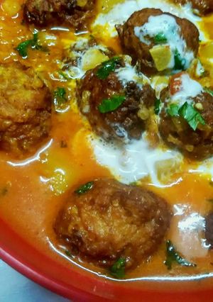 A picture of Lauki malayi kofta.