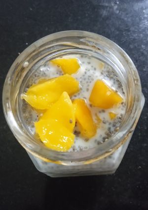 Foto de Manga com chia saudável e delicioso