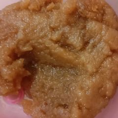 A picture of Sooji halwa.