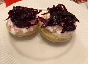 Una foto de Fondos de alcachofa con ricotta