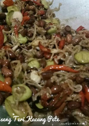 Foto resep Oseng Teri kacang Pete