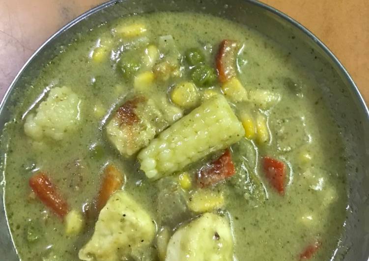 Veg Green Thai Curry