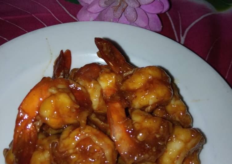 Resep Udang saos mentega, Lezat