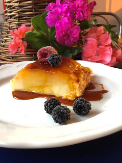 Una foto de Pastel de tocinillo de cielo y Mascarpone