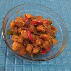 รูปของ Tumis / oseng tempe rebon