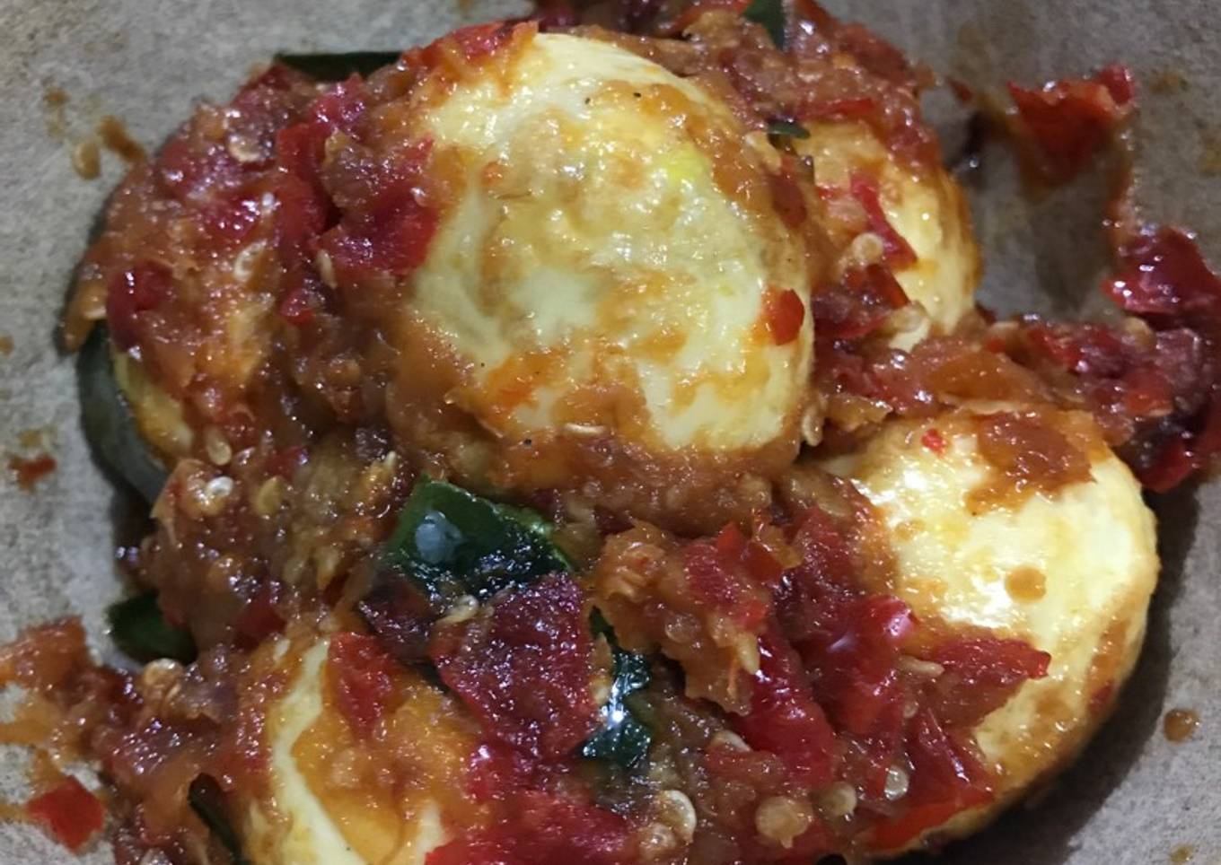 Resep Telur balado ala gw 😋 yang Lezat Sekali
