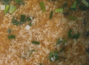 Hình của món Cháo trứng gà.