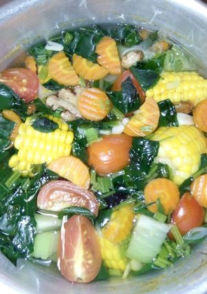 Foto resep Sayur bening daun katuk(ASI booster)